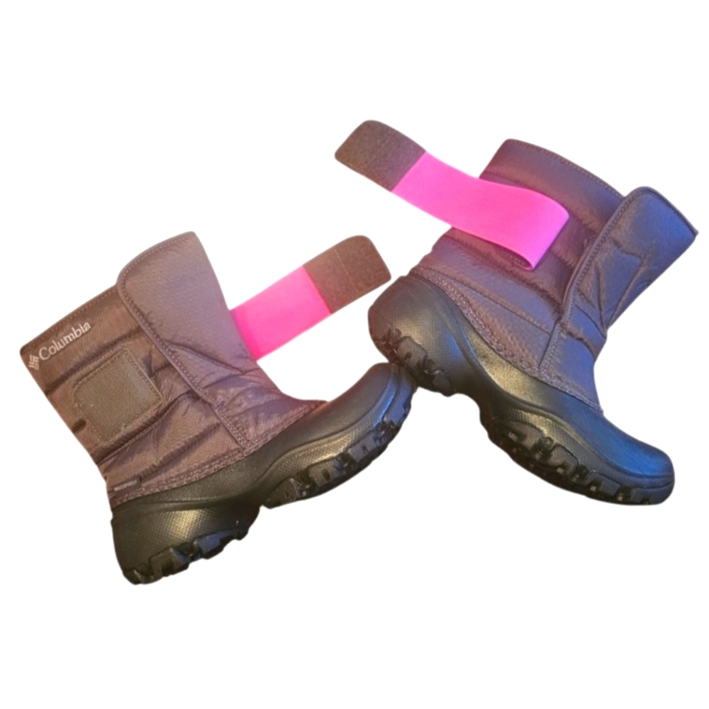 EC NWOT | Columbia Kids Pink & Black Winter Boots | Size: 2
